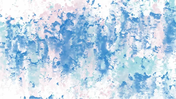 Blauer Aquarell Hintergrund Für Texturen Hintergründe Und Web Banner Design — Stockvektor