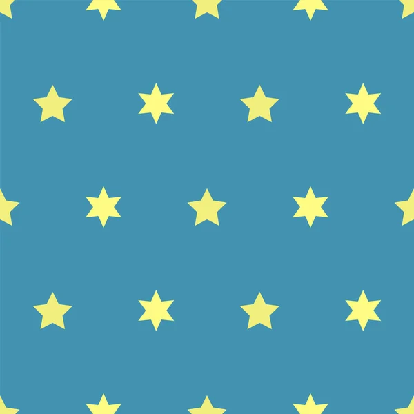 Star Seamless Pattern Background Illustration Vector — Stock Vector