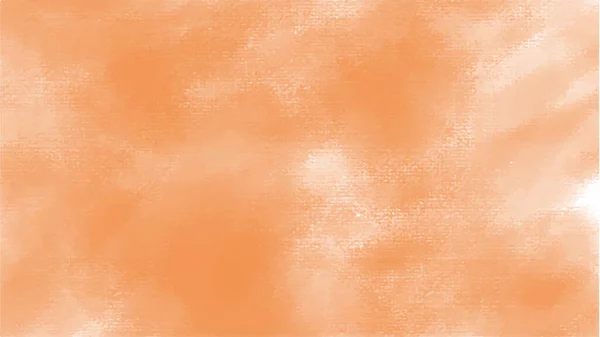 Orange Akvarell Bakgrund För Texturer Bakgrunder Och Web Banners Desig — Stock vektor