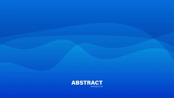 Fond Bleu Abstrait Forme Courbe Fond Avec Espace Copie Pour — Image vectorielle
