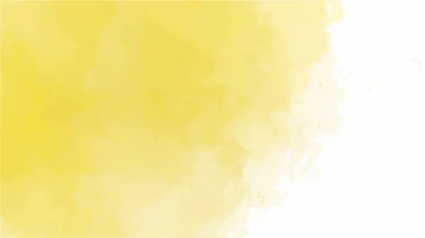 Gele Aquarel Achtergrond Voor Texturen Achtergronden Web Banners Desig — Stockvector