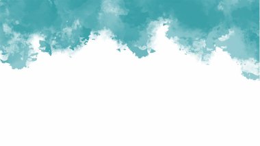 Dokular için yeşil suluboya arka plan ve web pankartları arzuluyor