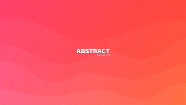 抽象的なピンクの波コピースペース ベクトルと現代的な背景 — ストックベクタ