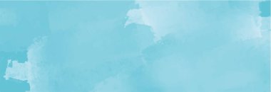 Dokular için mavi suluboya arkaplan ve web pankartları arzuluyor