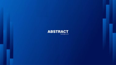 Tasarım ve vektör için kopyalama alanı olan soyut mavi arkaplan.