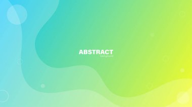 Özet yeşil sıvı şekilli modern arkaplan kopyalama alanı, vektör.