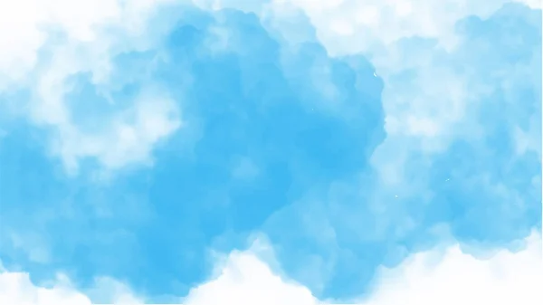 Fundo Aquarela Azul Para Texturas Fundos Banners Web Desig — Vetor de Stock