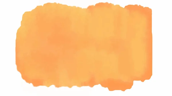 テクスチャの背景とウェブバナーのデザインのためのオレンジ水彩背景 — ストックベクタ
