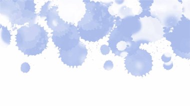 Dokular için mavi suluboya arkaplan ve web pankartları arzuluyor