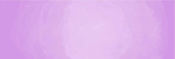 テクスチャの背景とウェブバナーのデザインのための紫色の水彩の背景 — ストックベクタ