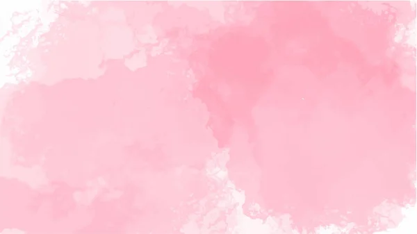 Fundo Aquarela Rosa Para Seu Projeto Conceito Fundo Aquarela Vetor —  Vetores de Stock