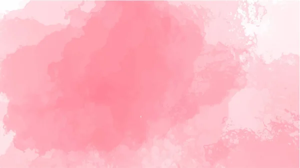 Fundo Aquarela Rosa Para Seu Projeto Conceito Fundo Aquarela Vetor —  Vetores de Stock