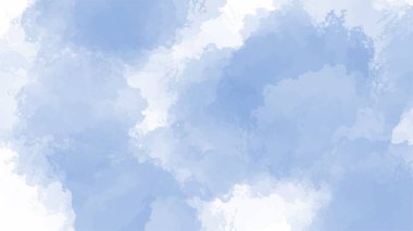 Dokular için mavi suluboya arkaplan ve web pankartları arzuluyor