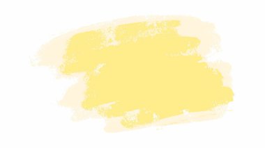 Tasarımınız için sarı suluboya arkaplan, suluboya arkaplan, vektör.