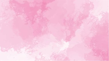 Tasarımınız için pembe suluboya arkaplan, suluboya arka plan, vektör.