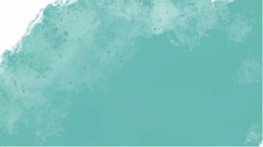 Tasarımınız için yeşil suluboya arkaplan, suluboya arkaplan, vektör.