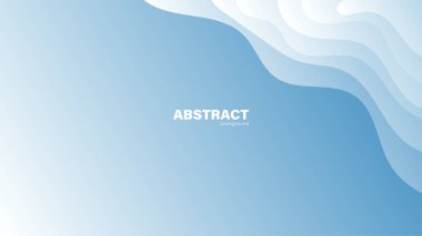 Soyut mavi arkaplan ve eğri şekli, tasarım için kopyalama alanı olan arkaplan, vektör.