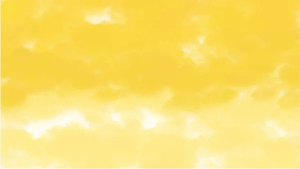 黄色水彩背景为您的设计 水彩背景概念 — 图库矢量图片