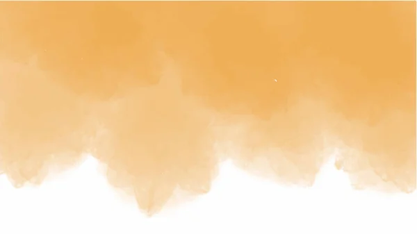 Orange Aquarell Hintergrund Für Texturen Hintergründe Und Web Banner Desig — Stockvektor