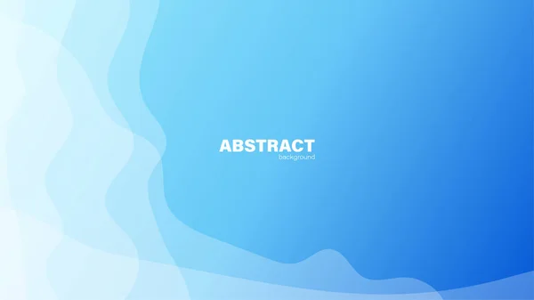 Abstract Blauwe Achtergrond Kromme Vorm Achtergrond Met Kopieerruimte Voor Ontwerp — Stockvector