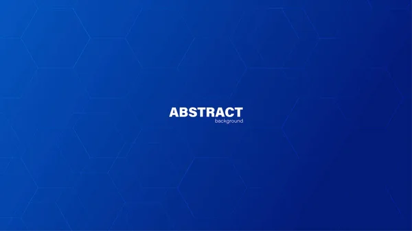 Fond Bleu Abstrait Forme Hexagonale Fond Avec Espace Copie Pour — Image vectorielle