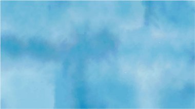 Dokular için mavi suluboya arkaplan ve web pankartları arzuluyor