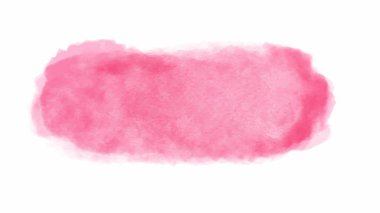 Tasarımınız için pembe suluboya arkaplan, suluboya arka plan, vektör.