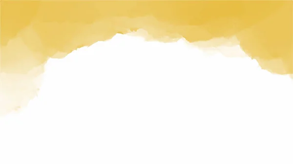 Жовтий Акварельний Фон Створення Текстур Фону Веб Банерів — стоковий вектор