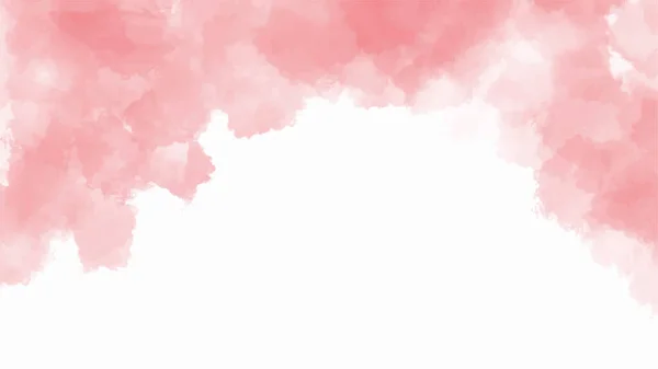 Рожевий Акварельний Фон Вашого Дизайну Концепція Акварельного Фону Вектор — стоковий вектор