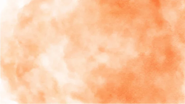 Orange Aquarell Hintergrund Für Ihr Design Aquarell Hintergrundkonzept Vektor — Stockvektor