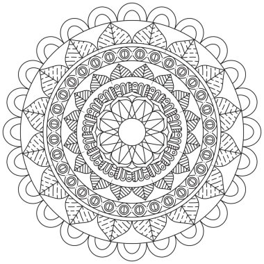 Yaprak Çiçeği Taç Yaprağı Renk Mandala Sanat Basit Grafik Şekli Vector Çiçek Orijinal Tasarım Klasik Dekoratif Özellikler Şablonu İslam Arap Mistik Dini Lotus