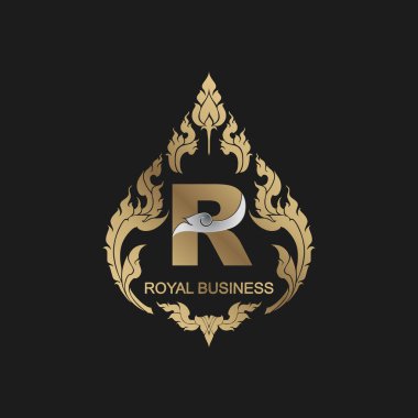 Premium Thai Logosu, renkli vektör çizimi