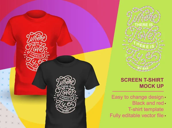 Sevgili için T-shirt metin şekeri, renkli vektör illüstrasyonu