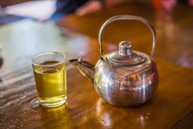 Fincan çay ve çaydanlık paslanmaz