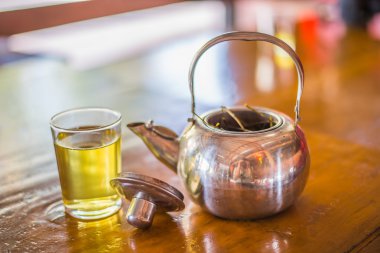 Fincan çay ve çaydanlık paslanmaz