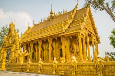 altın rengi Kilisesi, Wat Pak Nam Jolo - Bang Khla Chachoengsao