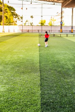 Futbol alanı suni çim