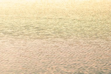 Su arka plan - vintage filtre güneş flare