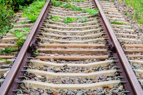 Eisenbahnstrecke in Thailand — Stockfoto