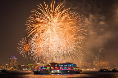 Pattaya Uluslararası Fireworks Kasım itibariyle 28,2015