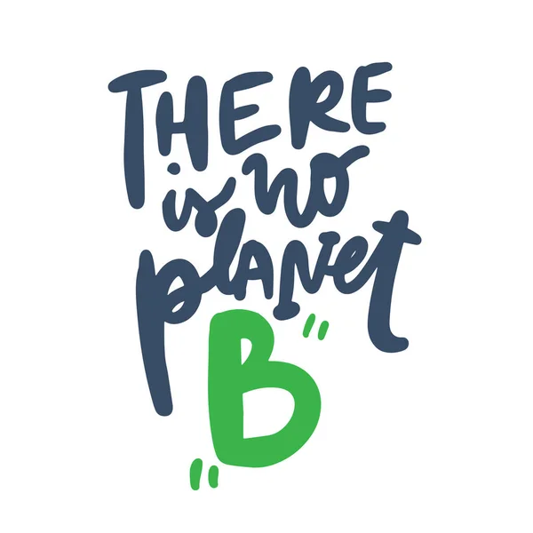 Planet Lettering Poster — Vettoriale Stock