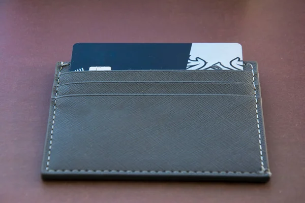 Credit Card Wallet Credit Card — Stock Photo, Image