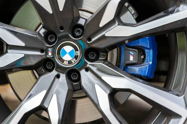 Гальмівні Диски Гальмівний Калібр Автомобіля Bmw Super Car Brakes Disc — стокове фото