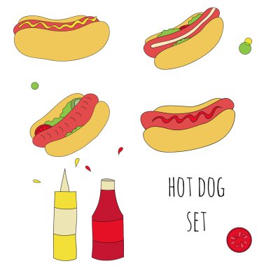 hot dog seti