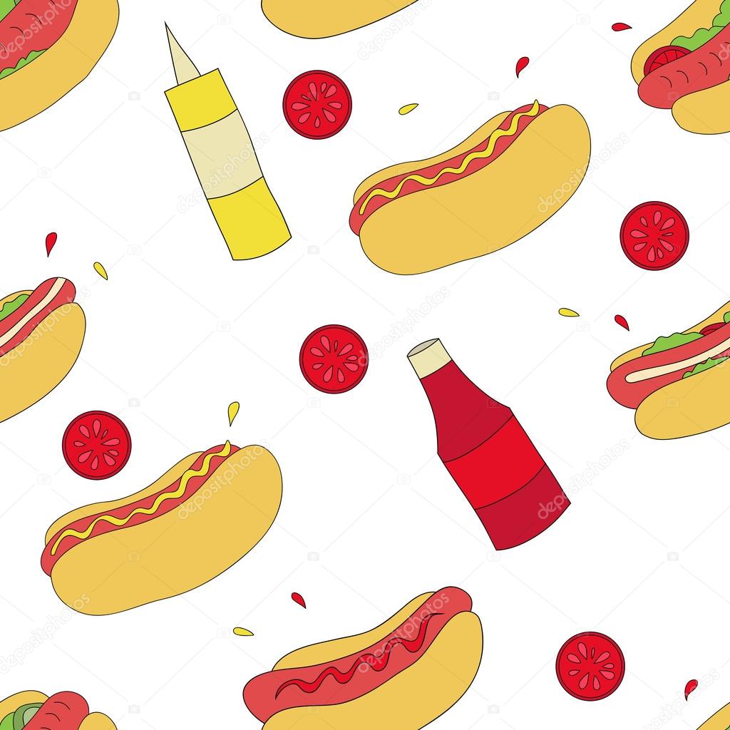 hot dog pattern