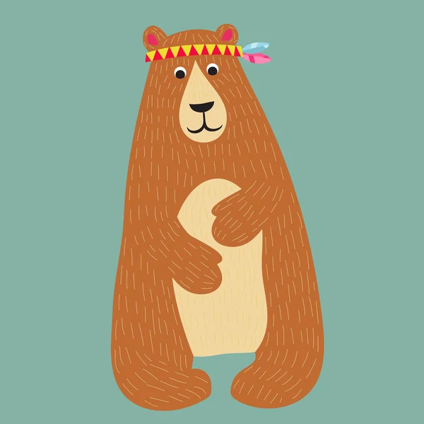 熊猎人 图库插图