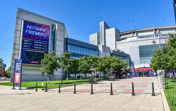 Washington Usa September 2021 Exterior Nationals Park Seen Home Plate — Stock Photo, Image