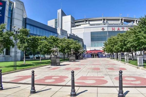 Washington Usa September 2021 Exterior Nationals Park Seen Home Plate — Stock Photo, Image