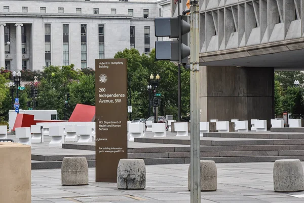 Washington Usa September 2021 Hubert Humphrey Federal Building Αρχηγείο Υπουργείου — Φωτογραφία Αρχείου