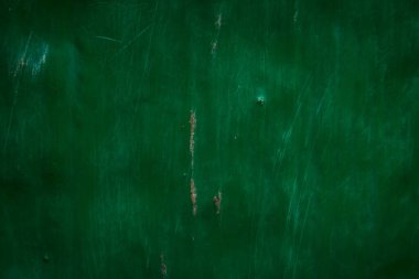 Koyu yeşil boyayla kaplanmış ahşap desen tasarım için grunge arkaplan